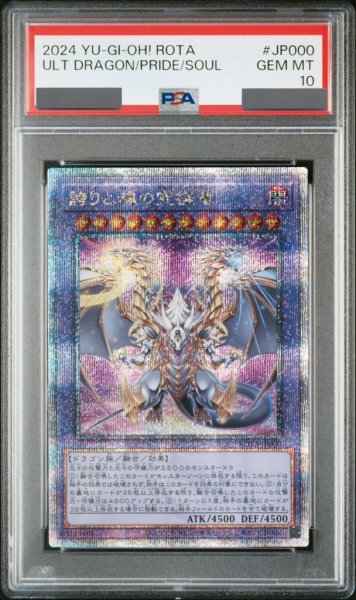 画像1: 【PSA10】誇りと魂の龍 [25th] {INFO-JP000} (1)